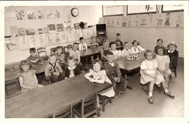Burwell School, Mrs. Envils Kindergarten class