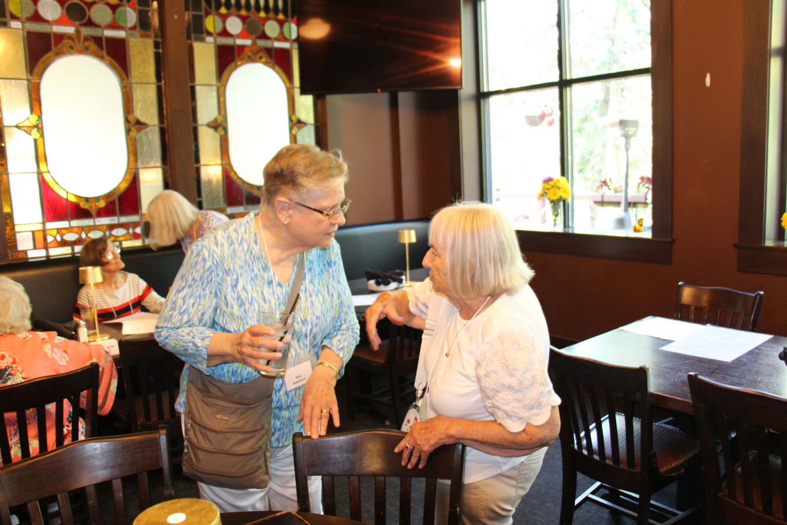 Kay Swensson Cerkvenik and Janice Holverson McKinley