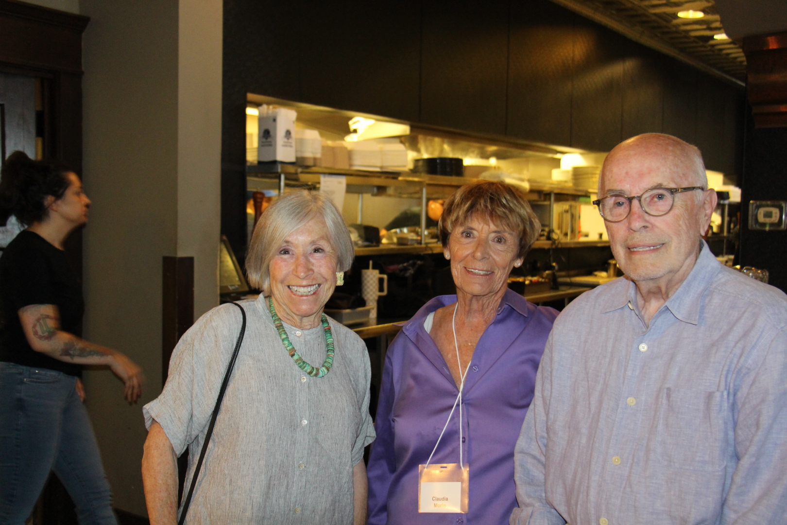 Judy and Steve Emmings, Claudia Morin Finzen