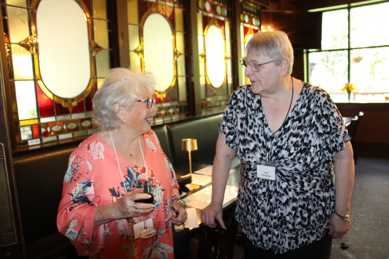 Sherry Johnson Underdahl and Judy Pierskalla Skorheim